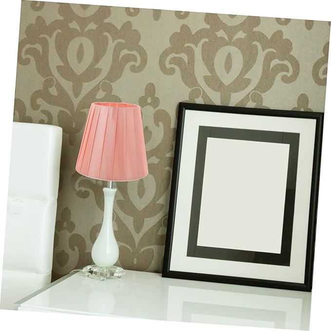 Clip-on Lampshade Stylish Cloth Light Cover for Ceiling Table Wall and Floor Lamps Softens Light for Cozy Home and Office Decor