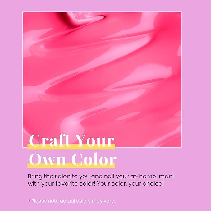 Beetles Pink Gel Nail Polish - Hot Pink Gel Polish, 15ML/0.51Fl Oz Neon Color, Soak Off UV LED Lamp Nail Art, Long-Lasting Manicure Salon DIY Home Spring Nails - Gifts for Her
