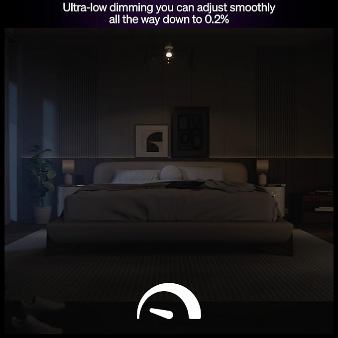 Philips Hue Smart LED A19 Bulb, White Ambiance, E26 Base, 9.5W, Full Spectrum Light 1000K-20000K, 1100 Lumens, Dimmable, Works with Alexa, Google, and Apple Home, 2pk