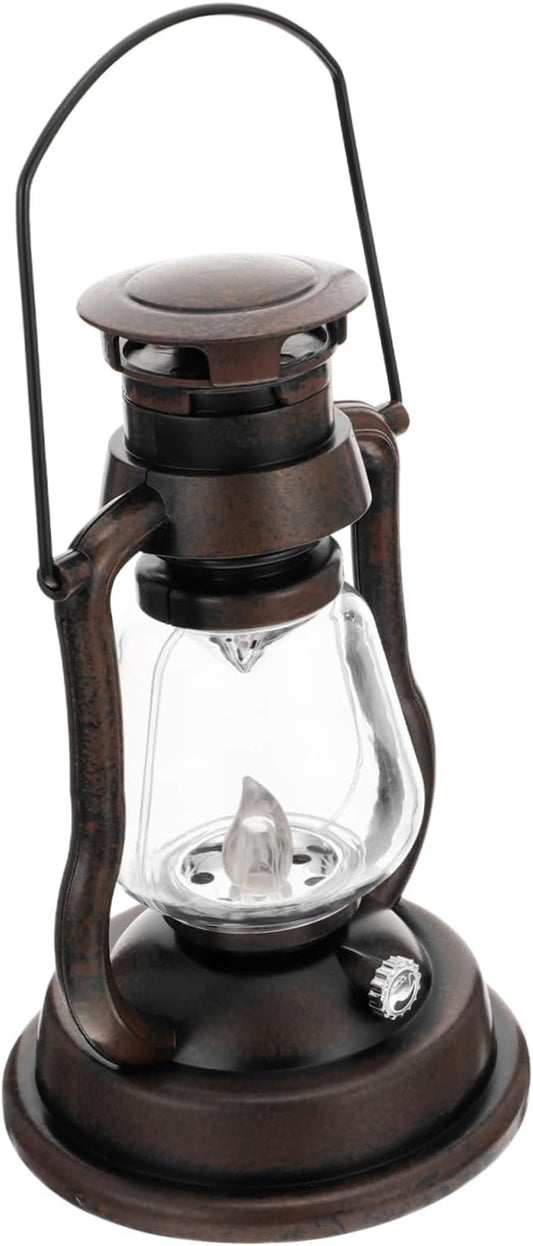 GLEAVI 1pc Vintage Kerosene Lantern Rechargeable Design for Home Decor Festive Events and Bar Settings Chic Handheld Light for Warm Atmosphere Battery Not Included