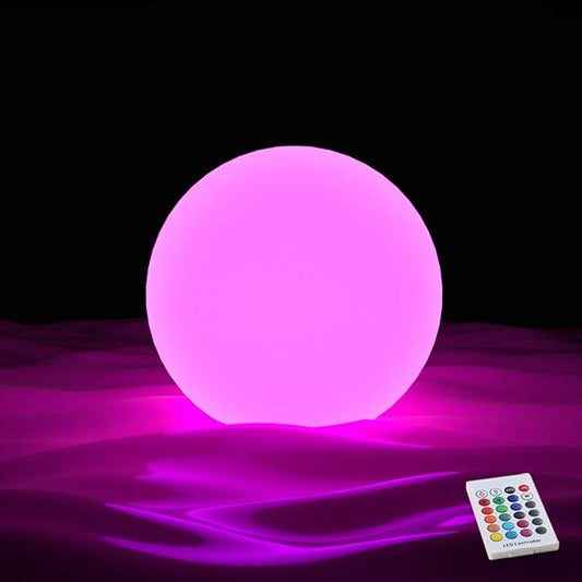 YESIE Rechargeable Floating Pool Lights,3-Inch,Remote Control,150°F Duable Material,LED Bathtub Accessories,16 Colors,3 Timers,Hot Tub Orb Lamp for Pool,Party Decoration,1Pack