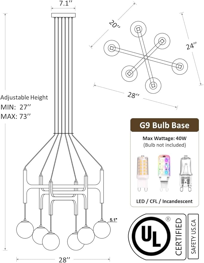 Large Black Farmhouse Wood Chandelier, 6-Lights Rustic Dining Room Light Fixtures Over Table Hanging, Industrial Milk Glass Globe Chandelier for Kitchen Island Living Entryway Stairwell