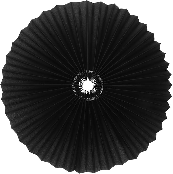 Homoyoyo Pleated Fabric Lampshade for Desk Lamp Small Table Lamp Cover Modern Lampshade for Home Decor