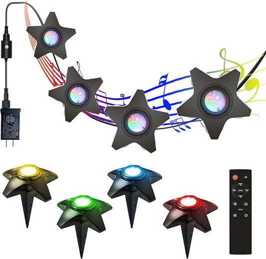 Submersible Pool Lights, Waterproof RGB LED Ground Light for Swimming Pool, Pond, Fountain, Aquarium, Low Voltage Remote Control Indoor/Outdoor/Underwater Decor Pond Lights (46ft)