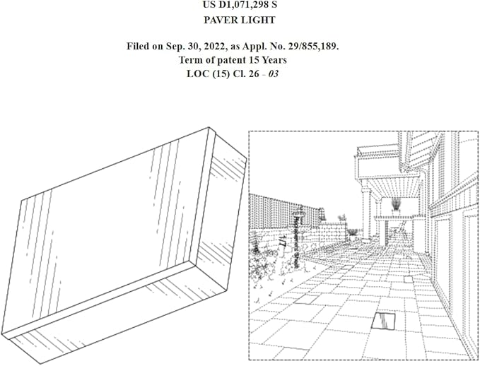 LUMENGY Paver Light 3x8 Inch (2.95x7.87), 2700K Warm White, Glare-Free Brick Lighting for Driveways, Walkways, Pool Decks and Patios, 12V Hardwired, IP67 Waterproof, Drive-Over Rated