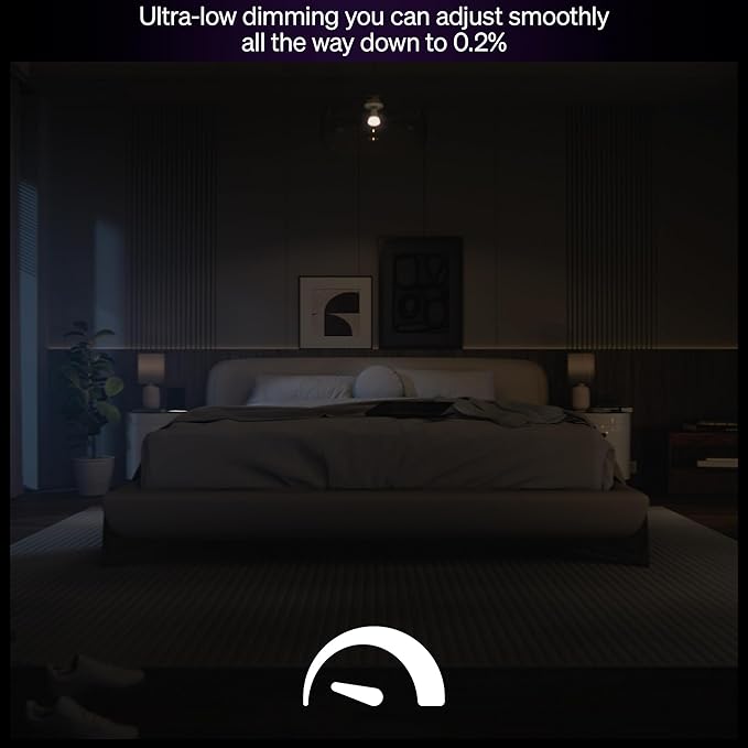 Philips Hue Smart LED A19 Bulb 1-Pack, White & Color Ambiance, E26 Base, 10.5W, Full Spectrum Light 1000K-20000K, 1100 Lumens, Dimmable, Works with Alexa, Google, Apple
