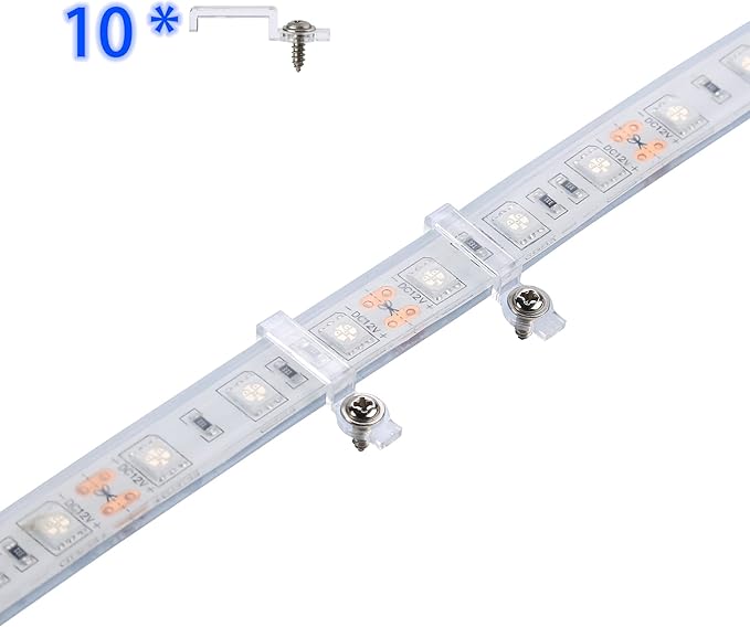 BSOD LED Strip Lights for Boats,12V Outdoor Blue Underwater Rope Light Real IP68 Waterproof Strip 16.4ft Marine Fish String Flexible Light for Swimming Pool Boat Fish Tank(Blue)