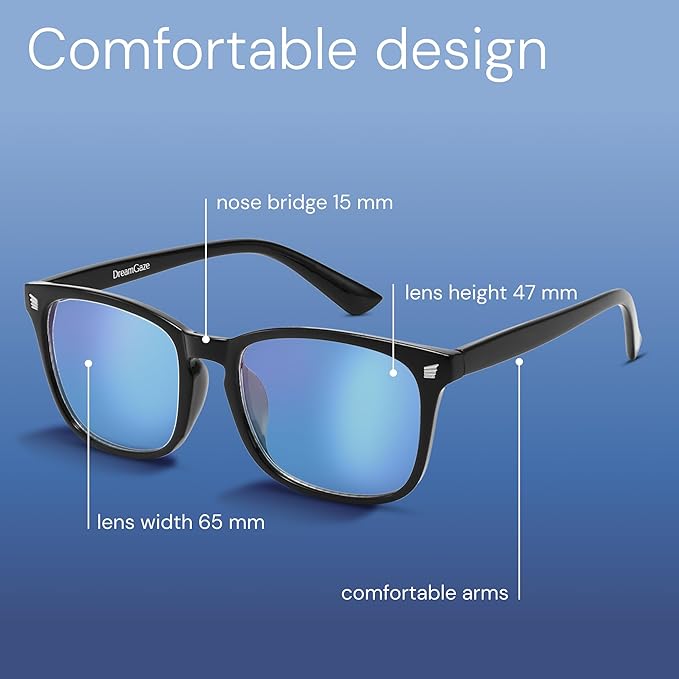 livho Gaming Blue Light Blocking Glasses for Better Sleep, Premium Night Driving, Computer Blockers for Man & Woman