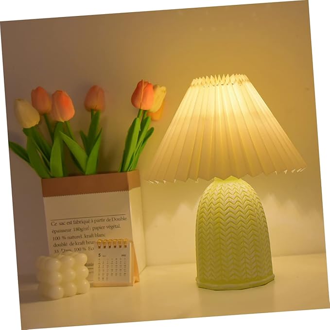 Vaguelly Modern LED Desk Lamp Stylish Night Light with Dimmable Warm Glow for Bedroom Office Nursery USB Interface Brightness for Cozy Atmosphere