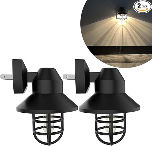 ETLNight Light, ETL Night Lights Plug Into Wall with Dusk to Dawn, Night Light Plug in Rustic Farmhouse Night Light 2700K,for Kitchen, Hallway, Bedroom