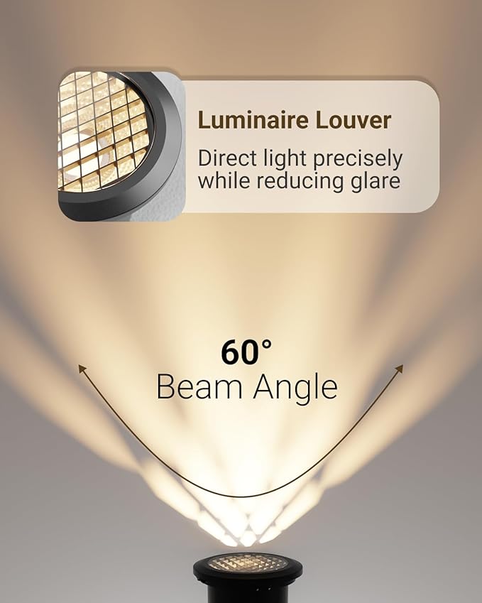 Sunco 12 Pack Low Voltage In-Ground LED Outdoor Lights, Landscape Well Lighting for Yard, Garden, Walkway, 3W, 200 LM, 3000K Warm White, IP67 Rated, 50000 Lifetime Hours ETL.