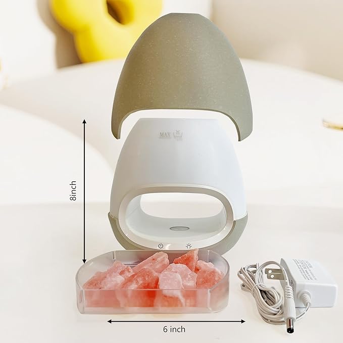LIFFY Aromatherapy Essential Oil Diffuser - Original Himalayan Salt Therapy Lamp, Large Capacity Ultrasonic Cool Mist Humidifier, Whisper-Quiet for Home, Office, Yoga, Spa & Gifts