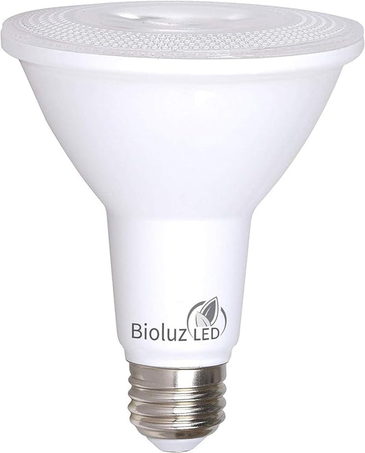 Bioluz LED PAR30 LED Bulb 100 Watt Replacement Soft White 3000K Indoor/Outdoor Dimmable UL Listed