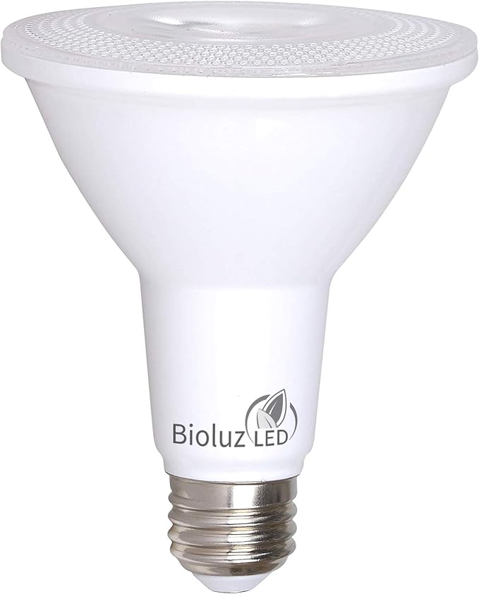 Bioluz LED 4-Pack PAR30 LED Light Bulbs, 10W = 100W Replacement, 3000K Soft White LED Light Bulbs, 90 CRI, Dimmable, LED Flood Light Outdoor, Spot Lights Indoor, UL Listed, Title 20 Compliant