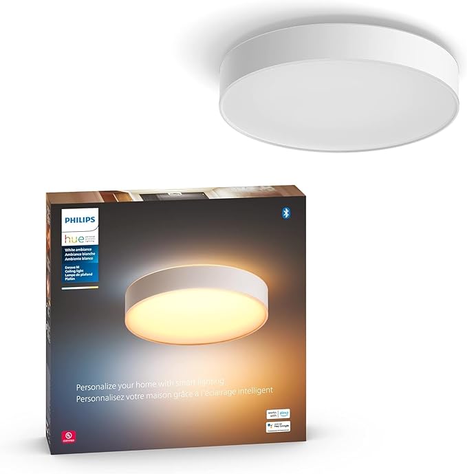 Enrave M Hue Ceiling lamp White NAM