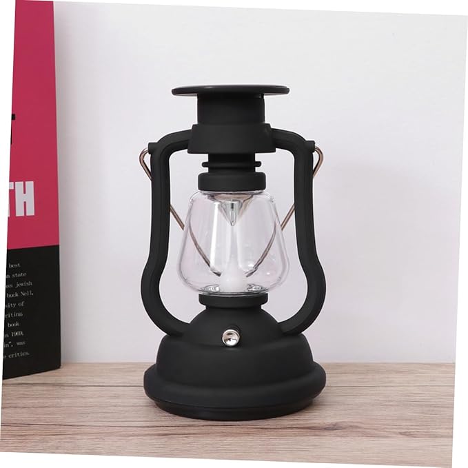 HANABASS Solar Lanterns Outdoor Retro Horse Lamp Rechargeable Camping Light Led for Hiking Emergency Use