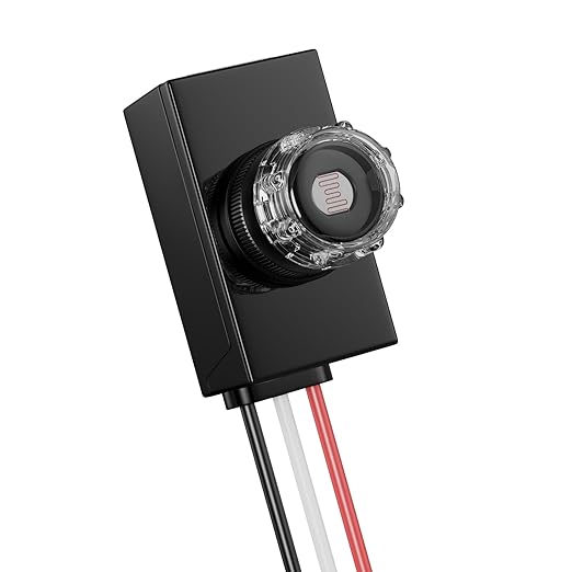 40 Pieces Dusk to Dawn Sensor,Greencycle IP65 Photoelectric Switch for Outdoor Pole Light for Outdoor Lighting 120-277V, Photo Cell Automatic On/Off, Waterproof, Energy Saving,UL Listed
