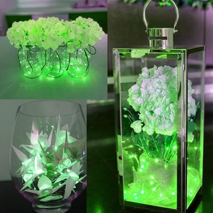 SOCO 12 Pack Fairy Lights Battery Operated, 7ft 20 Led Mason Jar Lights, Waterproof Fireflynew