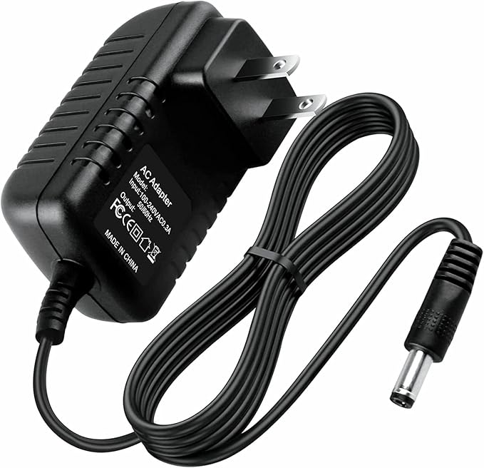CJP-Geek 24V AC Adapter Charger Compatible with Govee H6078 RGBIC Floor Lamp LED Wi-Fi App Control Smart lamp Power Supply Cord Mains PSU