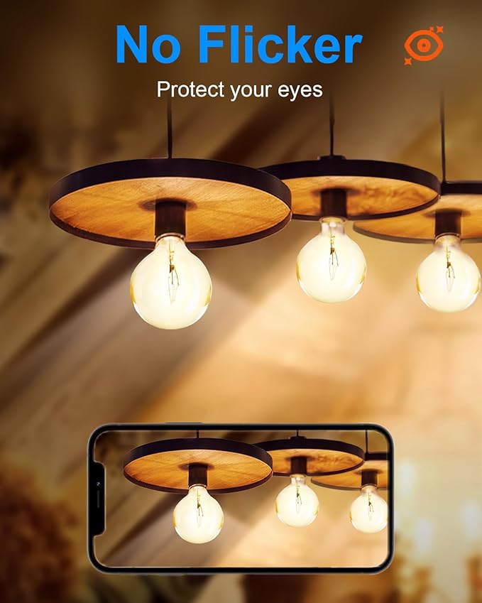 20 Watt Light Bulbs for Wax and Candle Warmers, E12 Base Lamp Bulbs for Mid-Size Scentsy Warmer, Dimmable, Warm White, High Temperature Resistance (6 PCS)