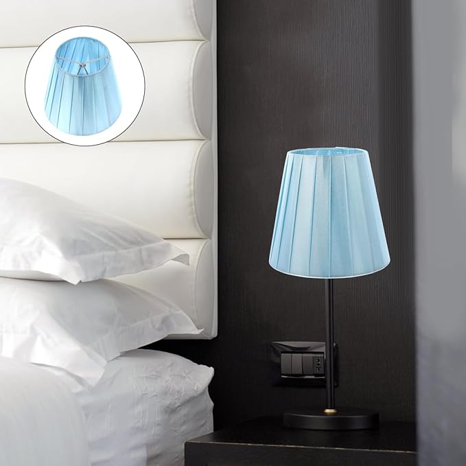 1Pc Fabric Art Lamp Shade Modern Style Light Cover for Ceiling Wall Floor Lamps Elegant Lighting Accessory Easy to Install for Bedroom Living Office Decor