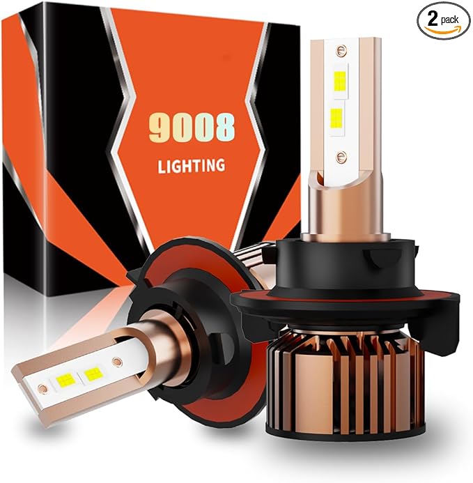 Compatible for Chervlet Chevy Cruze 2011 2012 2013 2014 2015 Hi/Lo Dual Beam Light bulb,12V 55W 6000K,Pack of 2