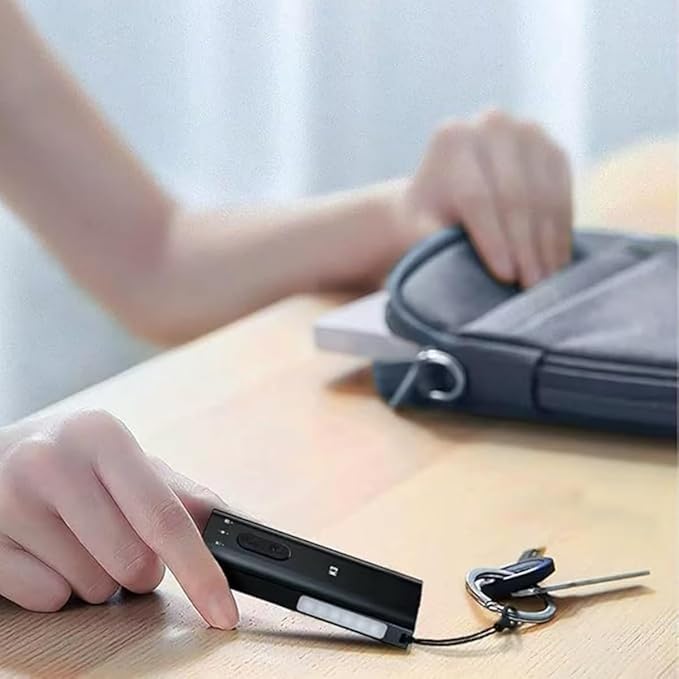 Ultramulti EDC Keychain Tool,Rechargeable Mini Flashlight with Magnet,RGB Side Light, 800LM Pocket Light,for Outdoor, Camping & Emergencies ﻿ (Black-2pcs)