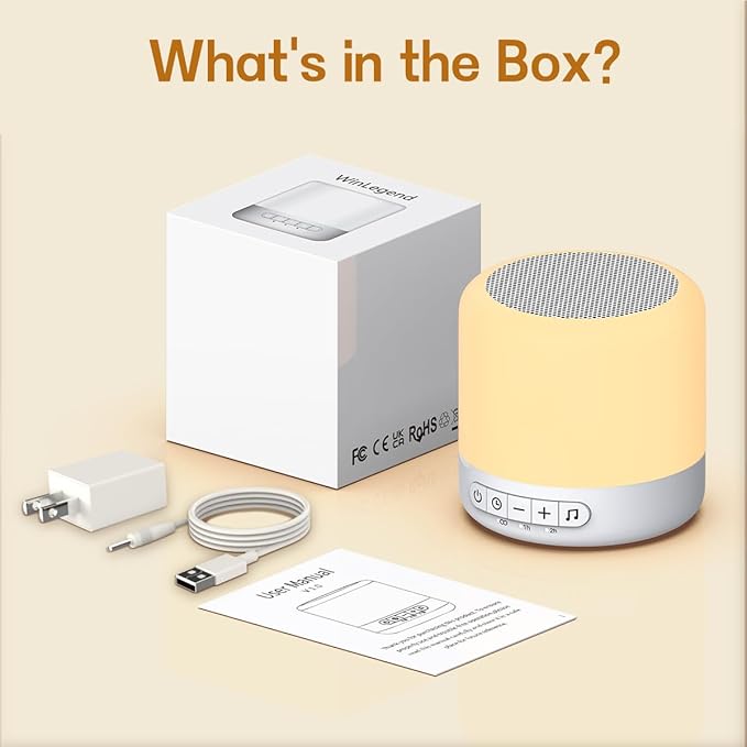Easysleep Sound Machine Baby White Noise Machine for Sleeping,Toddler Sleep Trainer with 30 Soothing Sounds 12 Night Light,Timers, App Remote Control,Night Light Sleep Machine for Nursery Kid