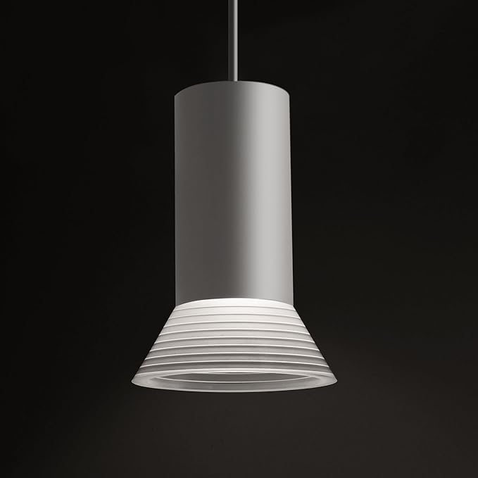 White Pendant Light,Modern Hanging Bedside Lamp,Kitchen Island Pendant Lighting with Acrylic and Aluminum Lampshade,Small Pendant Lamp for Bedroom,Dinning Table,Over Sink,Bar,Height Adjustable,GU10