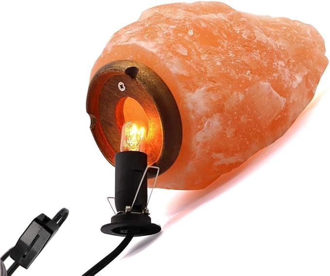 Himalayan Salt Lamp Cord - 25W Dimmable Halogen Replacement Bulbs, E12 Base, Perfect for Himalayan Salt Lamps, Night Lights, Wax Warmers - with 6 Free Bulbs for Salt Lamp (1)