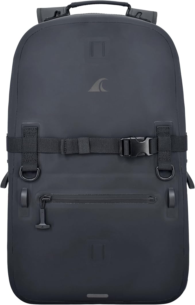 Breakwater Supply™ Waterproof IP68 Submersible Backpack with Airtight Zippers | Laptop Travel Outdoors | Fogland 25L 20L 15L | 100% Waterproof, Submersible, Airtight Zippers, Travel Outdoors