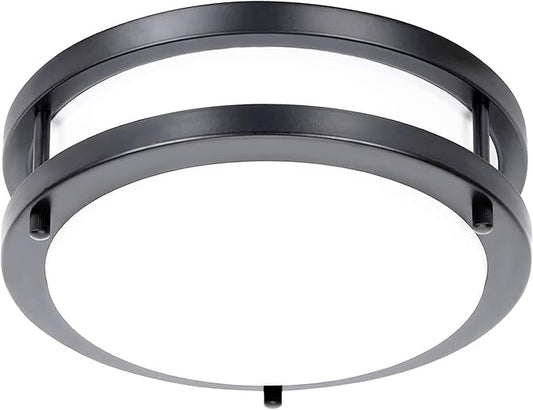 36W Dimmable Ceiling Light Fixture, 12 inch Flush Mount Light Fixture, LED Ceiling Lights for Bathroom, Bedroom, Kitchen, Super Bright 4000 Lumens, 400W Equivalent, 5000K Daylight