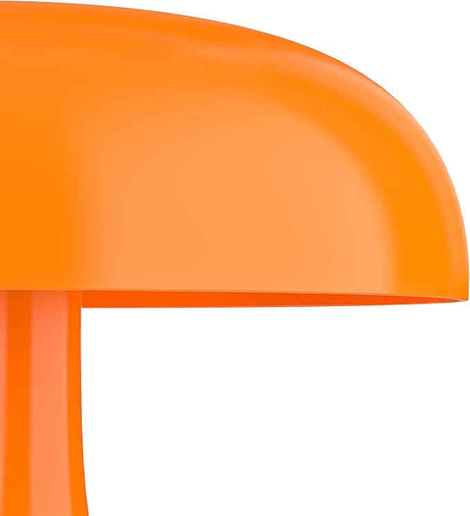 Huga Collective Mandarin Dream Dimmable Mushroom Lamp | Vintage Retro Mushroom Table Lamp for Ambient Lighting