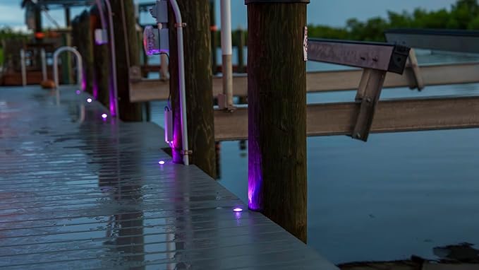 VOLT 12V 1W Solid Brass Color Changing RGBW Micro Dot LED Indicator Light (Bronze) for Outdoor Deck, Step, Patio, Path, Walkway or Hardscape Areas