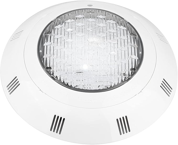 GLOGLOW 30W Swimming Pool Light, Plastic RGB Color Changing LED Lamp, Submersible Light for Swimming Pools and Fountains