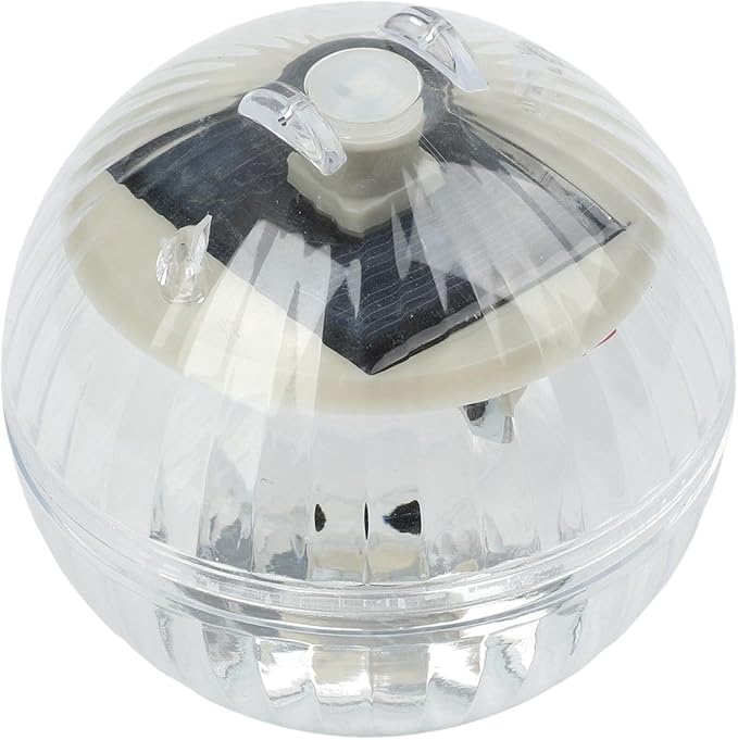 Solar Floating Pool Light, LED Color Changing Fountain Lamp, Waterproof ABS Plastic Pond Decor, Auto On/Off Night Lighting for Garden, Hot SPRINGs, Swimming
