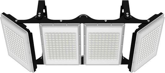 Stadium Lights Outdoor Led Flood Lights (800W*1 80000LM 6000K IP66 Super Bright Floodlight with Wider Lighting Angle for Garage,Garden,Lawn,Yard,Parking Lot