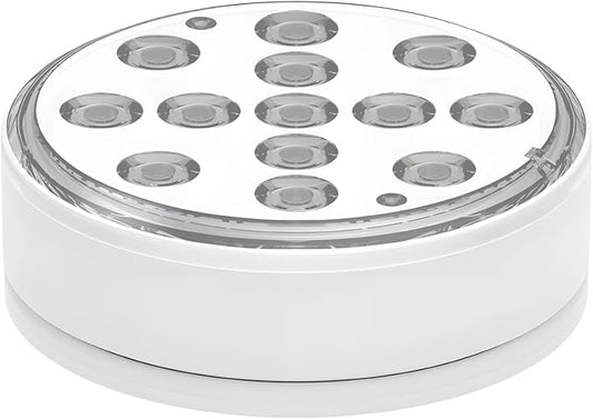 Led Pool Light, Rechargeable Submersible Underwater Light, 16 Colors, Remote Control, Type-C Charging, Dimmable, Ip68 Waterproof