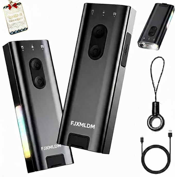 K3 UltraMulti EDC Keychain Tool, Mini Keychain Flashlight 800 Lumens with Diffuser Clip, Multipurpose Pocket Light Hat Lamp Camp Lantern for Everyday Dog Walking Hiking Camping