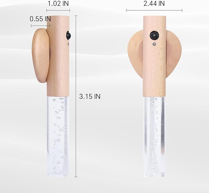 Motion Sensor Night Lights Indoor, Rechargeable Night Lights Wall Sconces Wooden Set of 2, Battery Powered Magnetic Wall Sconces Decor for Bedroom, Hallway, Bathroom, Stairway, Closet（White Ash）