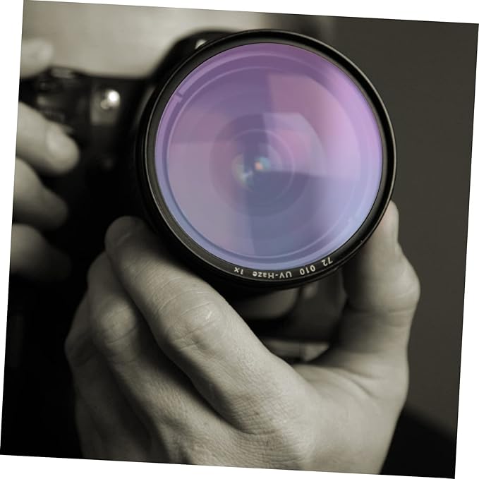 Pcs Mm Diameter Camera Light Filter Sheet Delicate Sunset Light Atmosphere Photo Film for