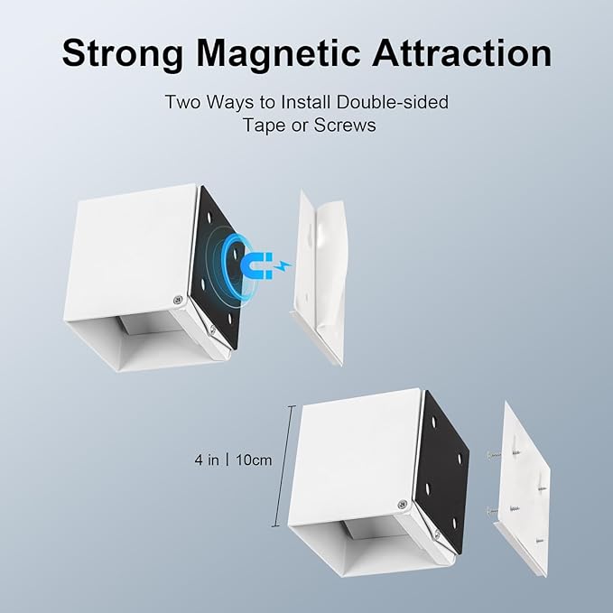 Motion Sensor Wall Light Indoor, 6000mAh Battery Operated Wall Sconce, Rechargeable Wall Light, Magnetic Cordless LED Energy Saving Night Light for Hallway Stairway Porch, White