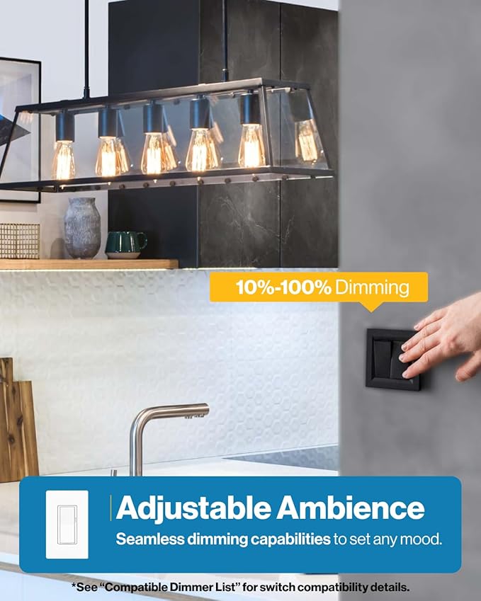 Sunco 100 Pack Edison Bulbs LED ST64, Clear Vintage Filament Waterproof Bulb, 800 LM, 8W (60W Equivalent), ST19, 5000K Daylight, E26 Medium Base, Decorative Dimmable UL