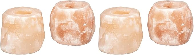 WBM LLC Set WBM 3002A Glow, (3.3 lbs.) 3.5 inches. Home Décor Natural Style Hand Carved Himalayan Pink Salt Rock 1 Hole Tealight Candle Holder, Set of 2, Liquid Laundry Detergent, 6 Pounds (Pack of 2)