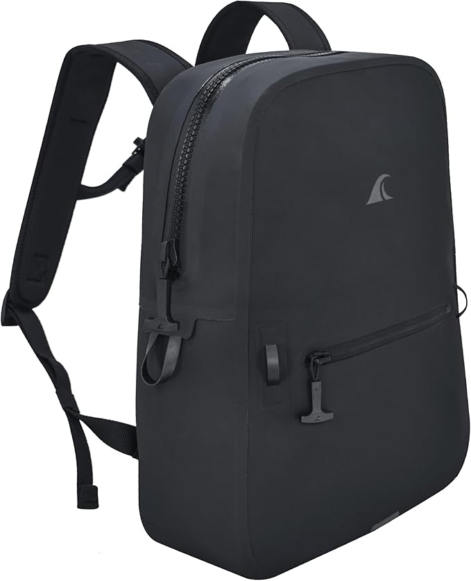 Breakwater Supply™ Waterproof IP68 Submersible Backpack with Airtight Zippers | Laptop Travel Outdoors | Fogland 25L 20L 15L | 100% Waterproof, Submersible, Airtight Zippers, Travel Outdoors