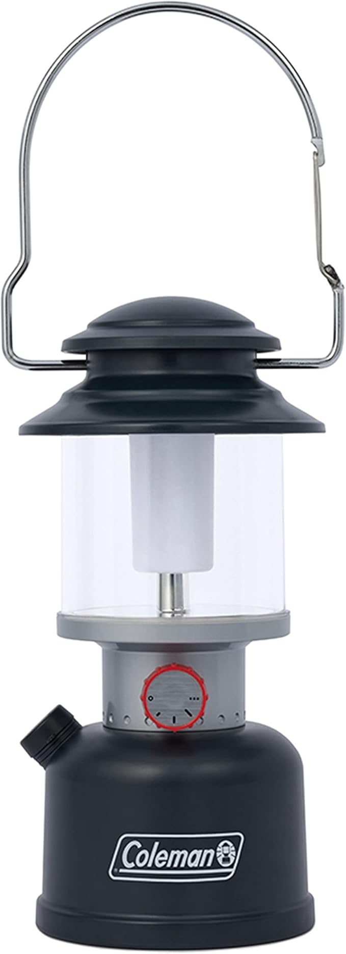 Coleman Classic Rechargeable 800L LED Lantern, Impact & Water-Resistant Lantern with Carabiner Handle & Charging Ports, Great for Camping, Power Outage, Emergencies, & More