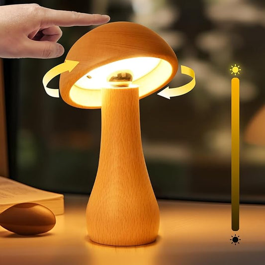 Cordless Mushroom lamp
