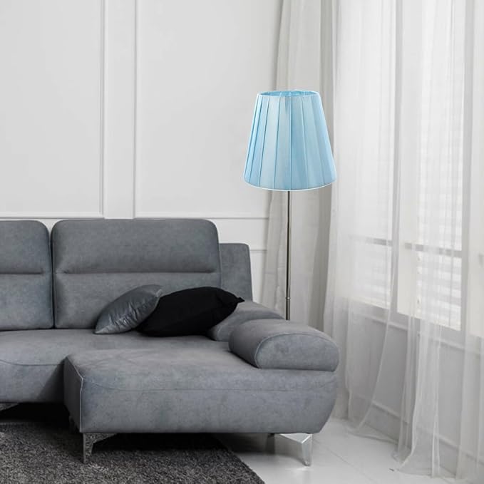1Pc Fabric Art Lamp Shade Modern Style Light Cover for Ceiling Wall Floor Lamps Elegant Lighting Accessory Easy to Install for Bedroom Living Office Decor