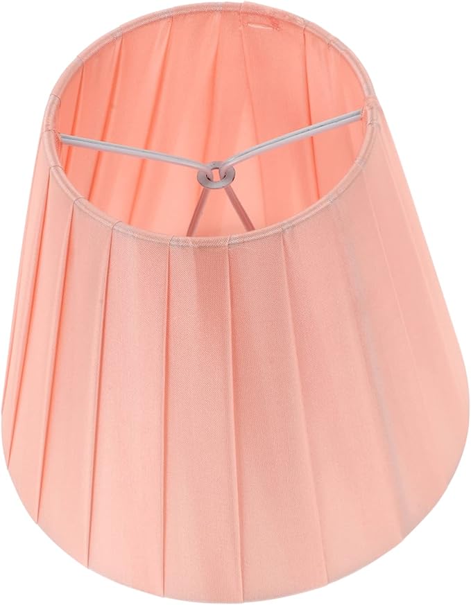 Clip-on Lampshade Stylish Cloth Light Cover for Ceiling Table Wall and Floor Lamps Softens Light for Cozy Home and Office Decor