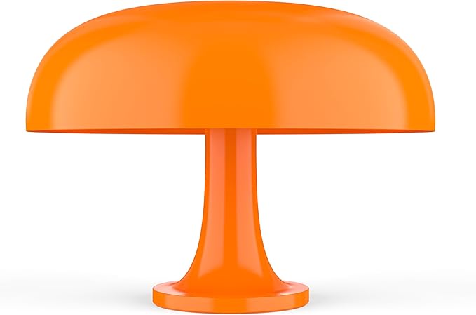 Huga Collective Mandarin Dream Dimmable Mushroom Lamp | Vintage Retro Mushroom Table Lamp for Ambient Lighting